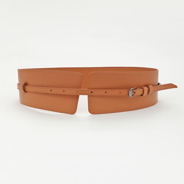 

Minimalist Wide Belt, Brown