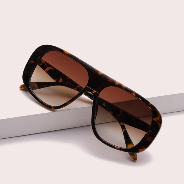 

Flat Top Acrylic Sunglasses, Multicolor