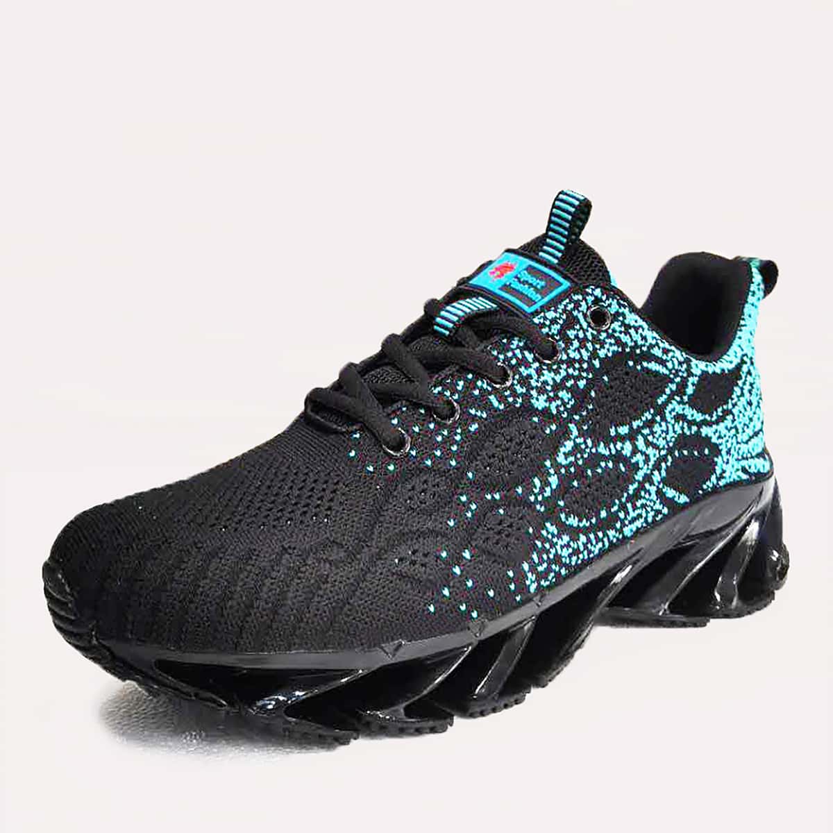 

Guys Lace-up Front Wide Fit Sneakers, Black