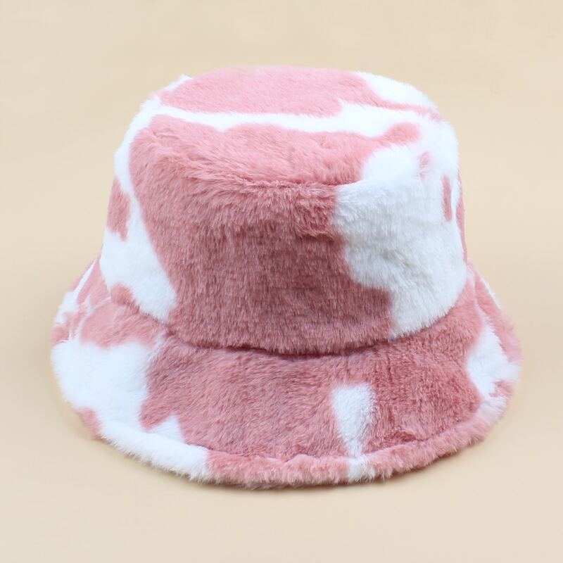 

Fluffy Bucket Hat, Multicolor