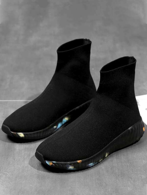 minimalist high top sneakers