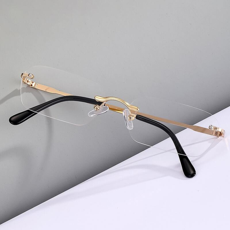 

Guys Rimless Glasses, Clear