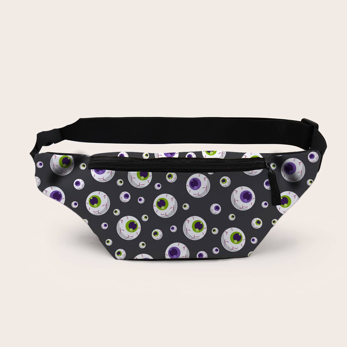 

Halloween Graphic Fanny Pack, Multicolor