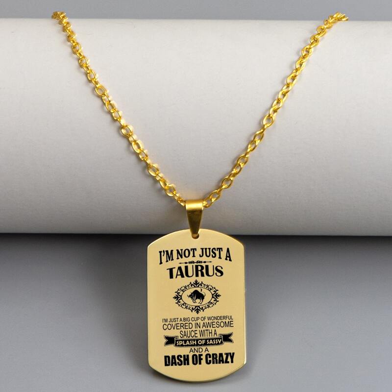 

Guys Constellation Charm Necklace, Gold