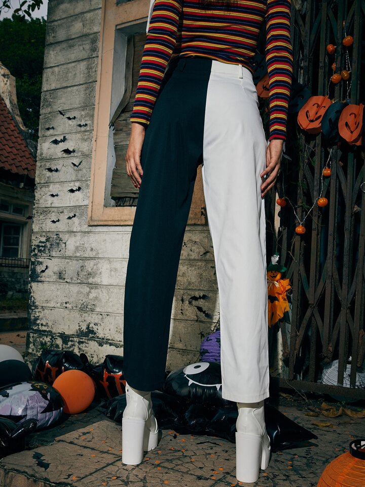 Lo nuevo en Pantalones de dos colores!| ROMWE México