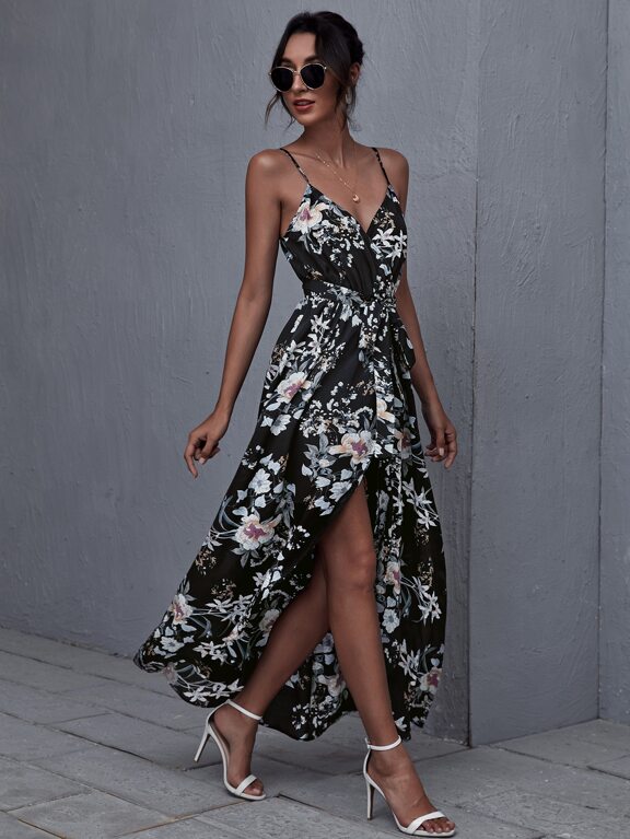 emery rose maxi dress Emery Rose women's small black A-Line gathered maxi dress, I22