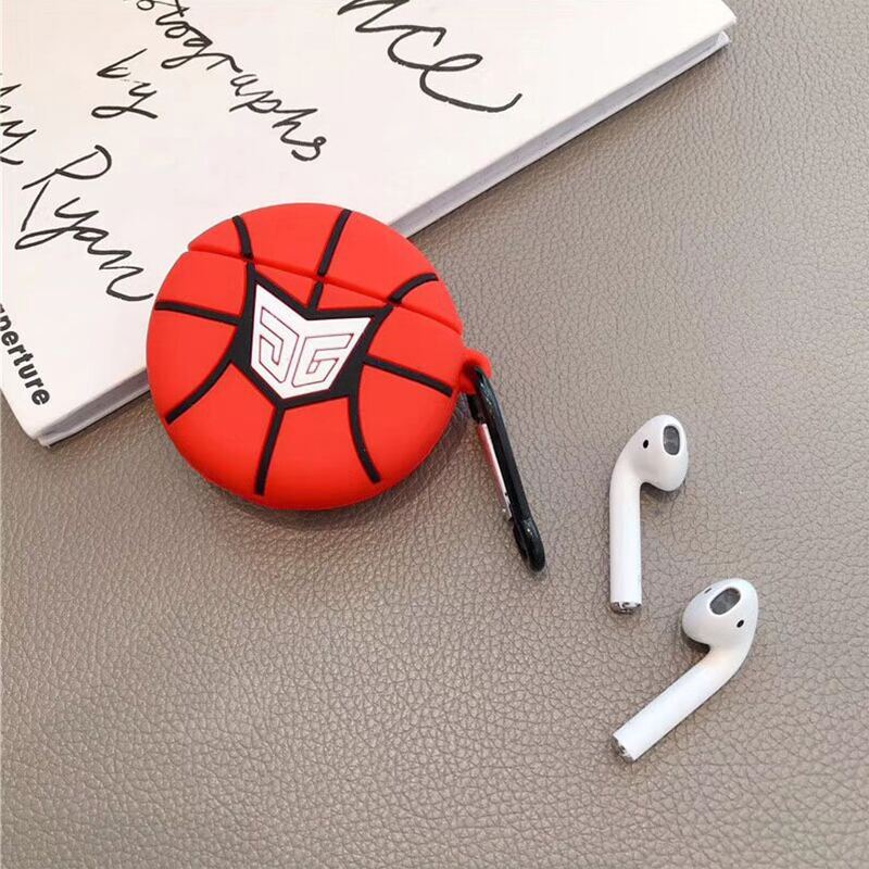 

Basketball Round AirPods Case, Multicolor