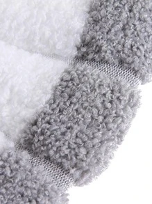 1pc Knitted Closestool Seat Cover - Multicolor - View 5