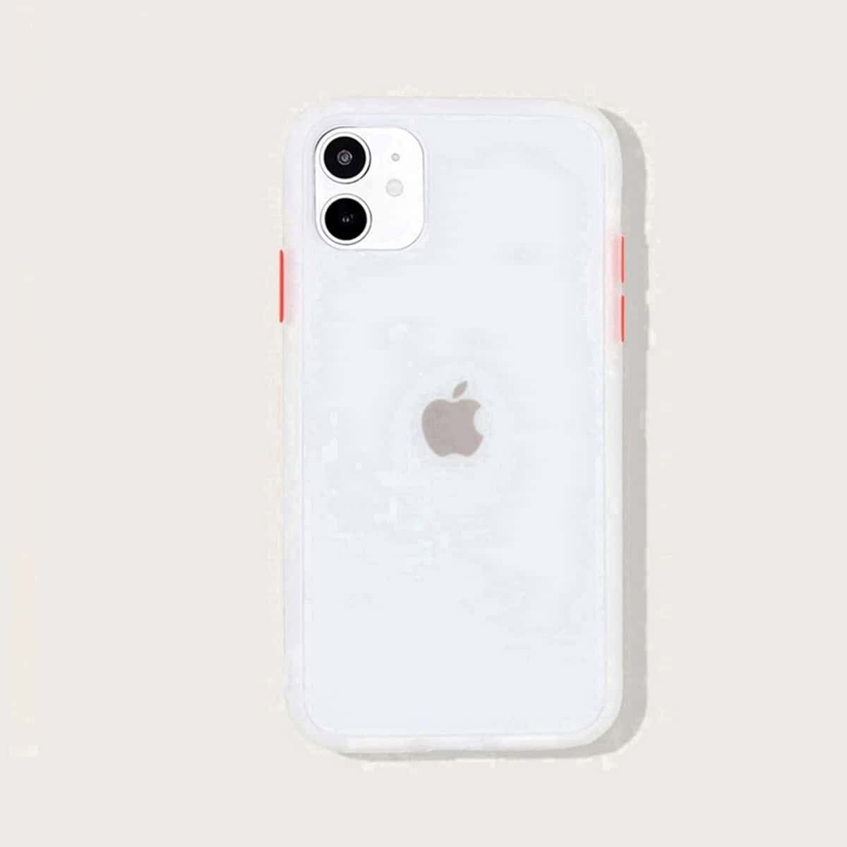 

Contrast Frame Clear iPhone Case