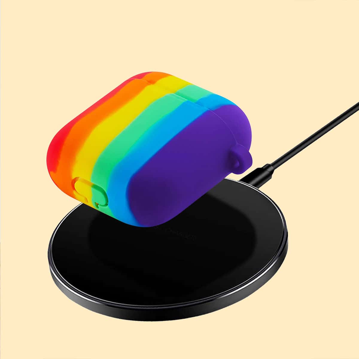 

Rainbow AirPods Case, Multicolor