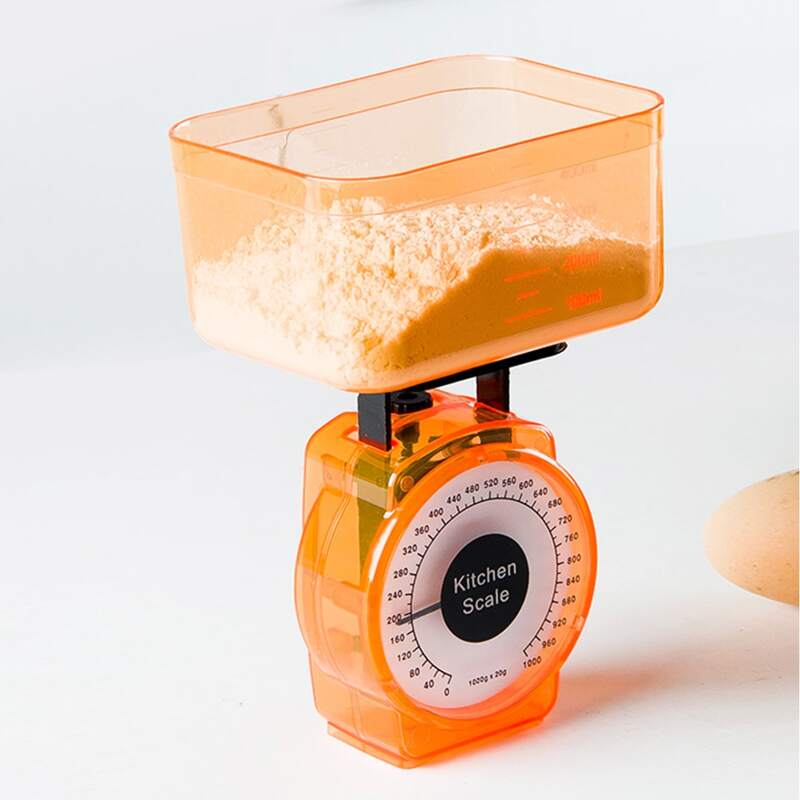 

1pc Baking Spring Scale, Orange