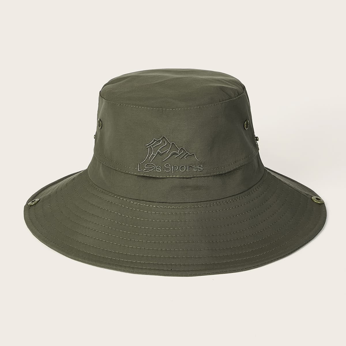 

Guys Letter Graphic Bucket Hat, Army green