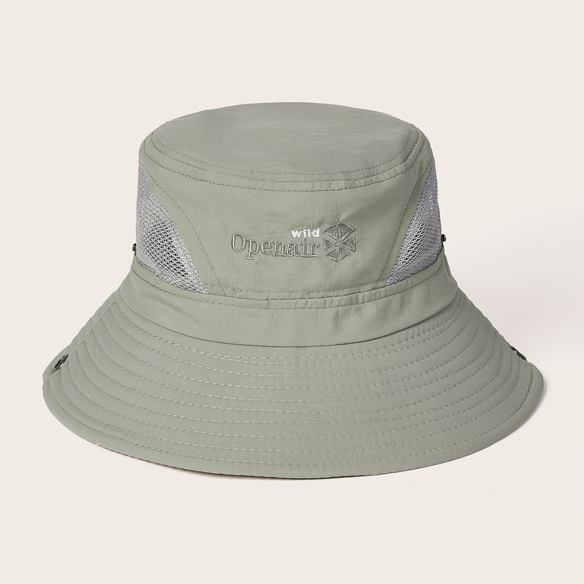 

Guys Letter Graphic Bucket Hat, Pastel mint green