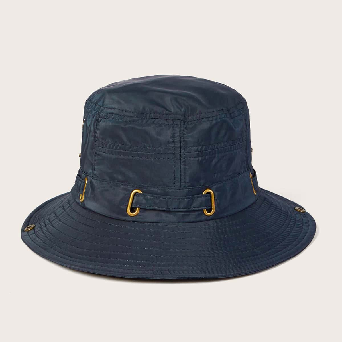 

Guys Solid Bucket Hat, Navy blue