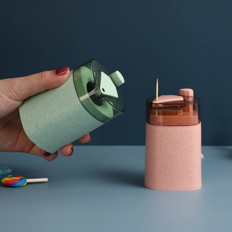 

1pc Random Color Toothpick Holder, Multicolor