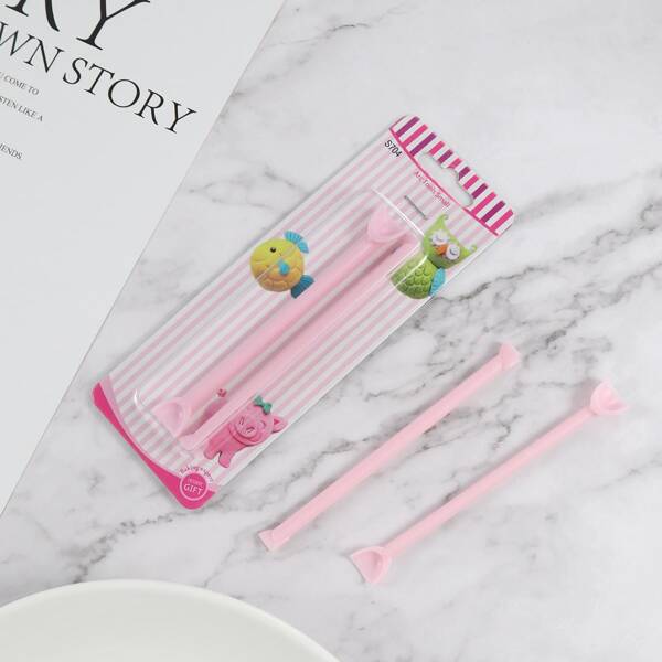 

2pcs Baking Carving Tool Set, Pink