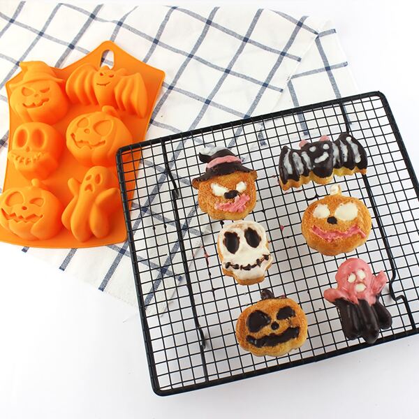 

1pc Halloween DIY Chocolate Mold, Orange