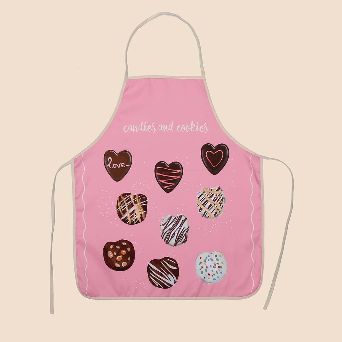 

Dessert Print Apron, Multicolor