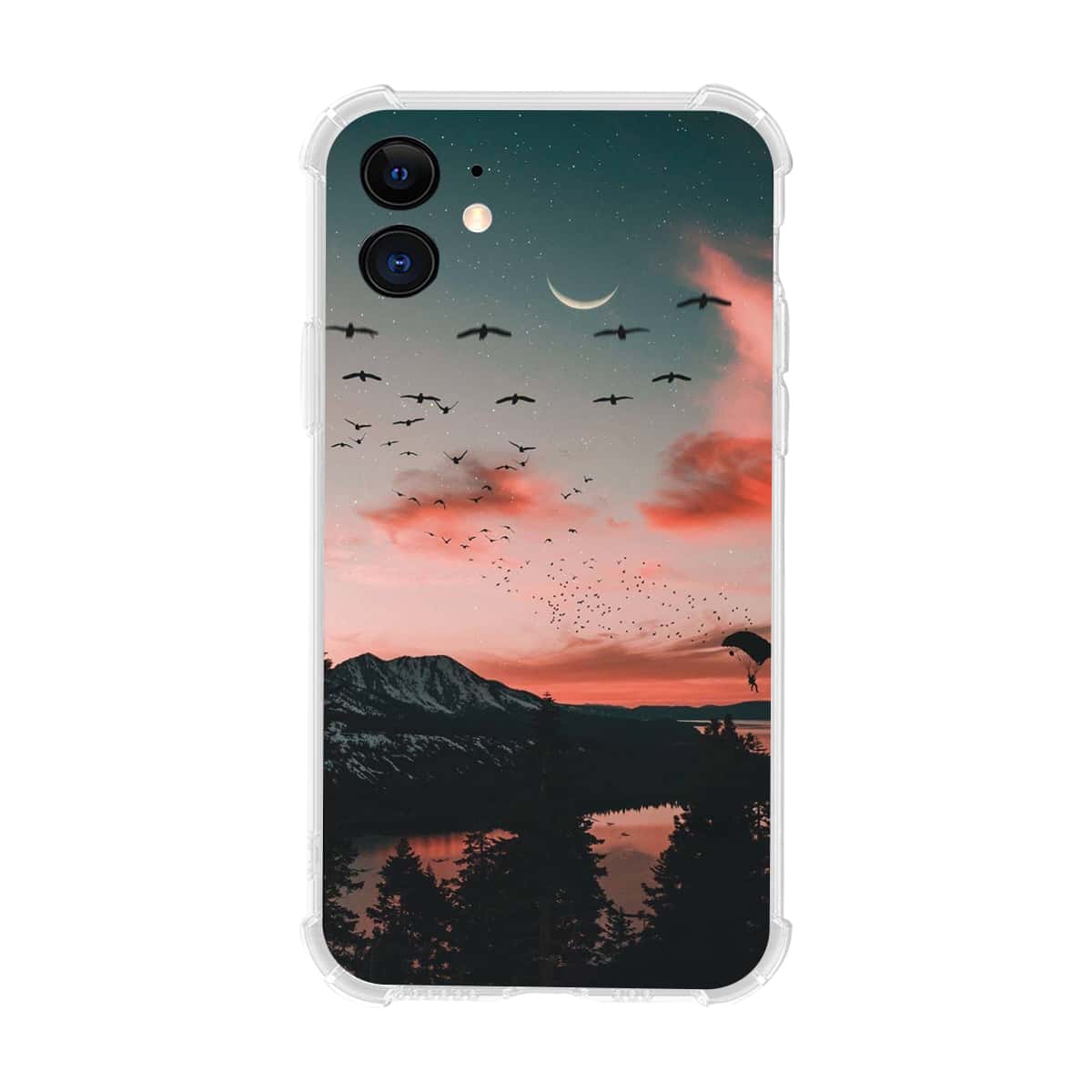 

Landscape Print iPhone Case, Multicolor