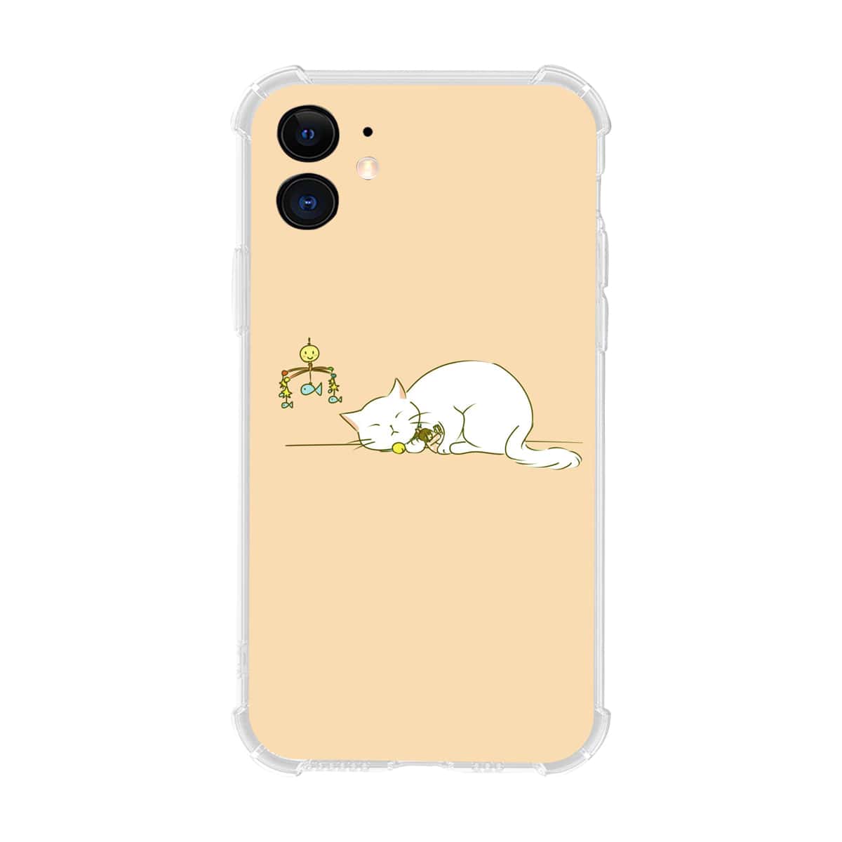 

Cat Print iPhone Case, Multicolor