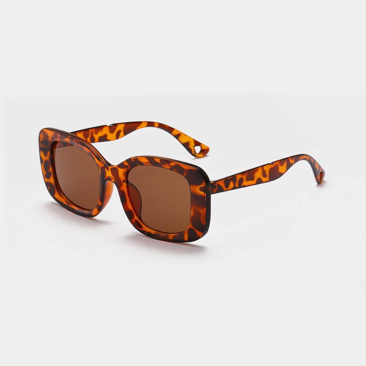 

Guys Tortoiseshell Frame Tinted Lens Sunglasses, Multicolor