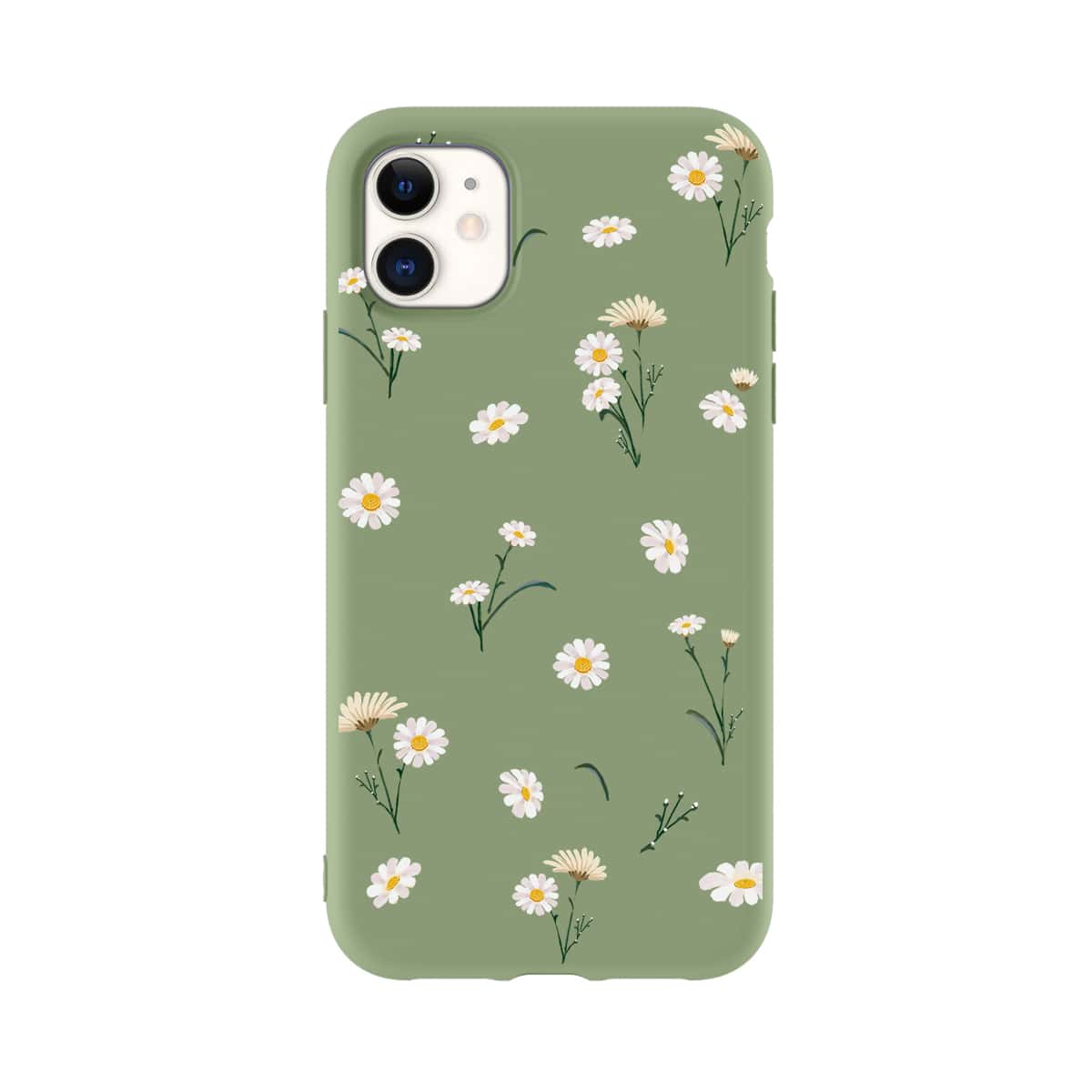 

Daisy Print iPhone Case, Green