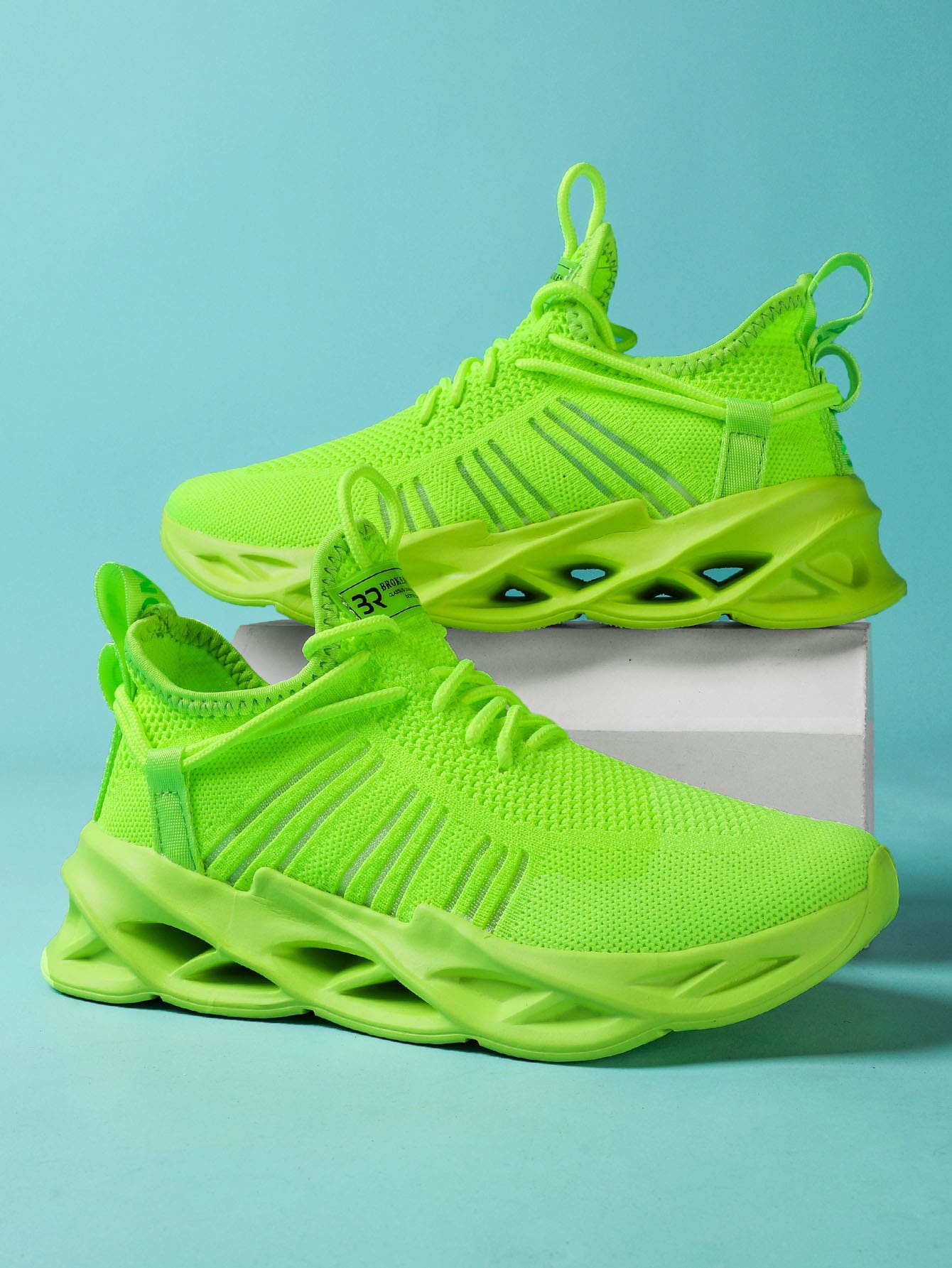 Neon chunky sneakers Clearance