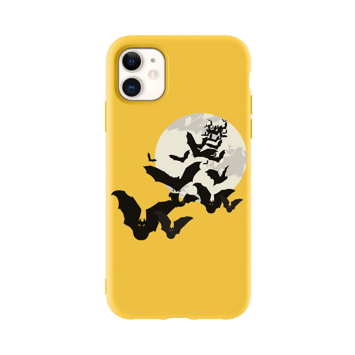 

Halloween Bat iPhone Case, Yellow