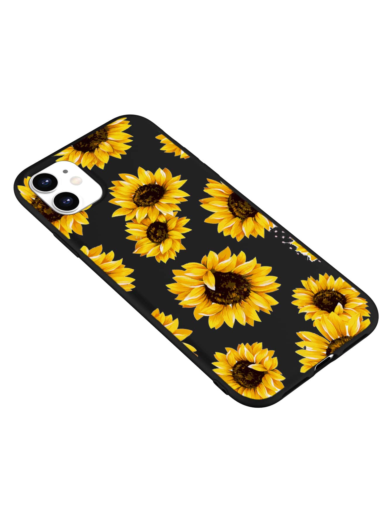Sunflower Print Case Compatible With iPhone