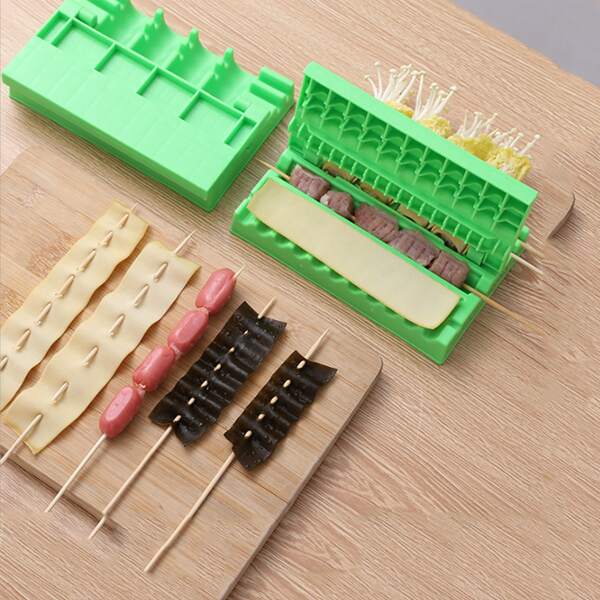 

1pc Skewers Maker Box, Green
