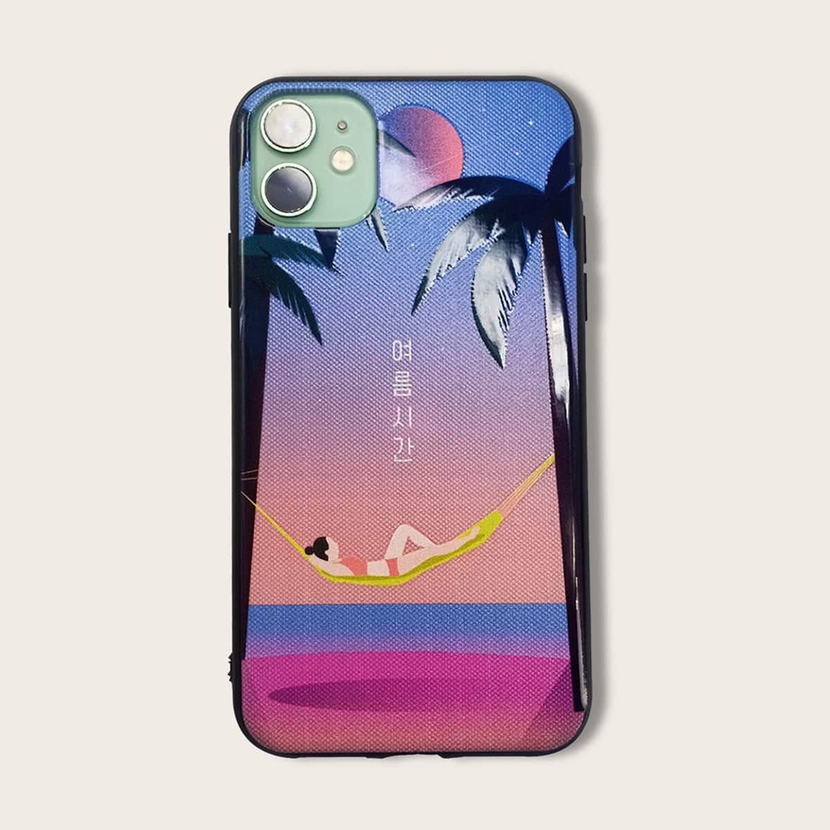 

Cartoon Graphic iPhone Case, Multicolor