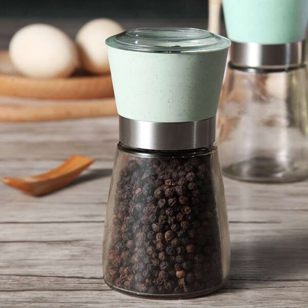 

1pc Pepper Grinder, Green
