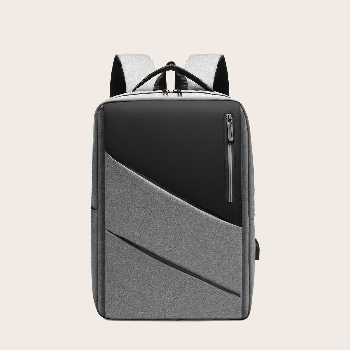 

Guys Two Tone Backpack, Grey