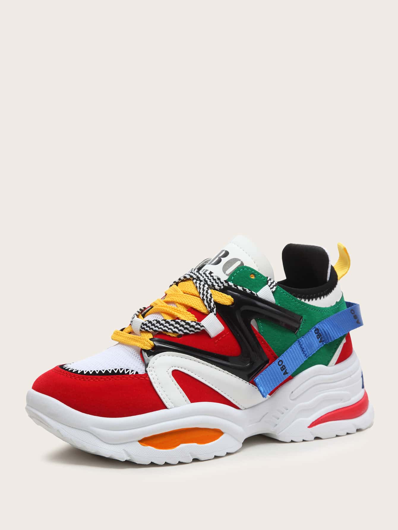 lace up mesh sneakers