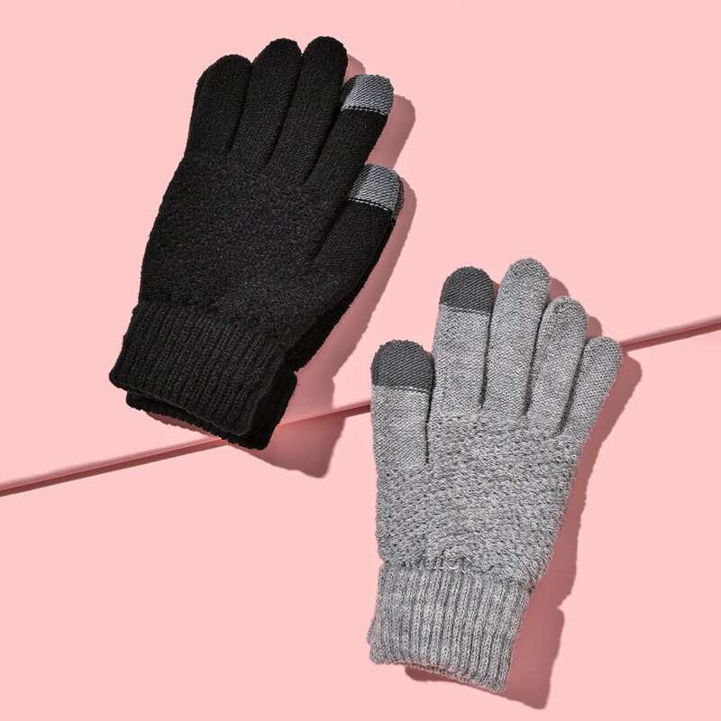

2pairs Minimalist Gloves, Multicolor