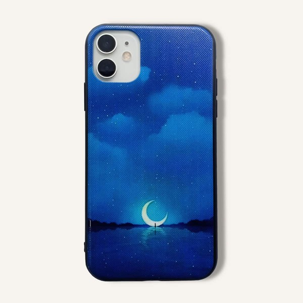 

Starry Sky iPhone Case, Blue
