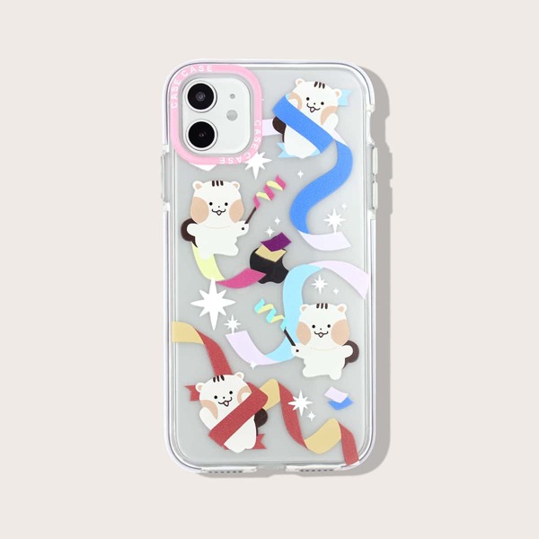 

Чехол для iPhone с мультипликационным рисунком, Многоцветный