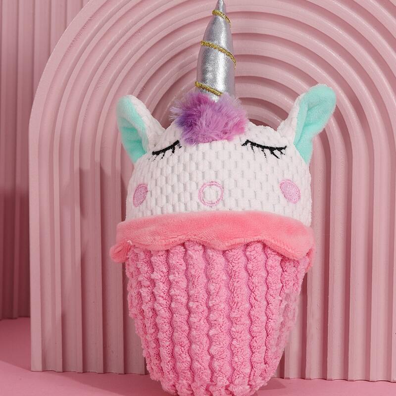 

Unicorn Shaped Plush Dog Toy, Pink