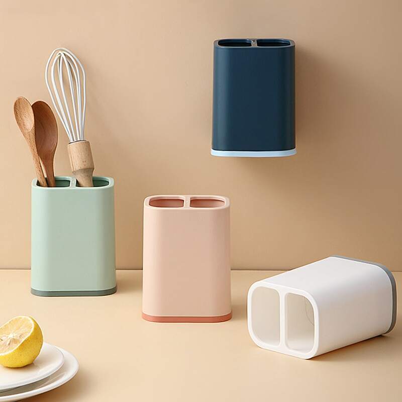 

1pc Random Color Chopsticks Storage Bucket, Multicolor