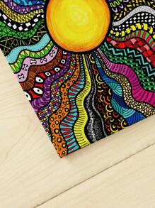 Alfombra de piso con estampado - Multicolor - Ver 2