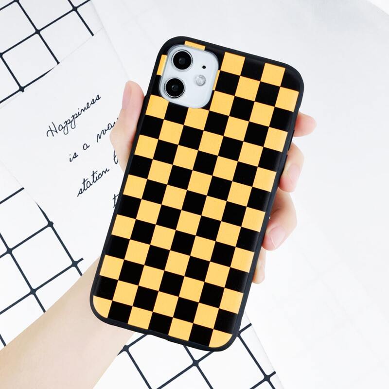 

Checkerboard Pattern iPhone Case, Multicolor