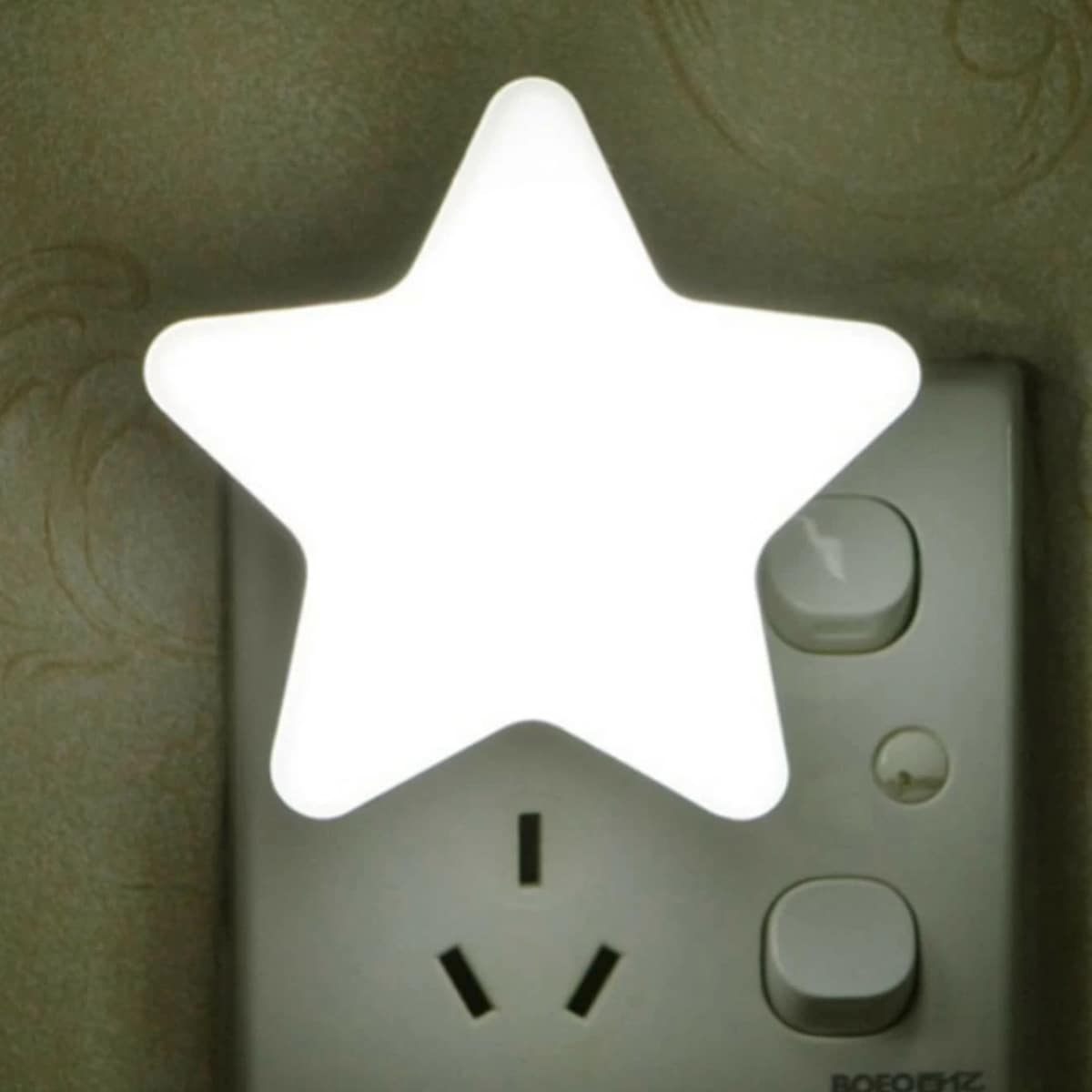 

Star Shaped Plug-in Night Light, Multicolor