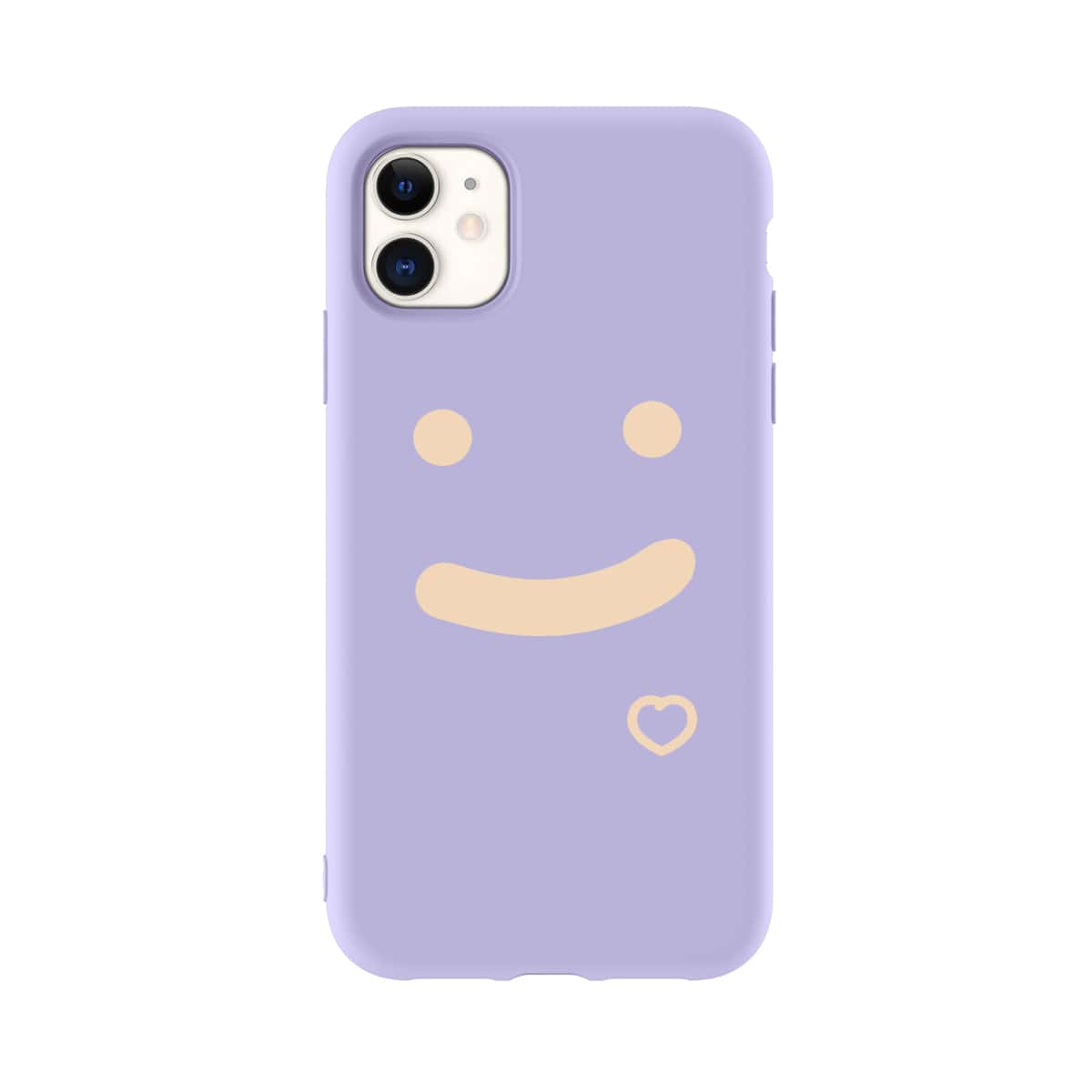 

Smile Pattern iPhone Case, Purple