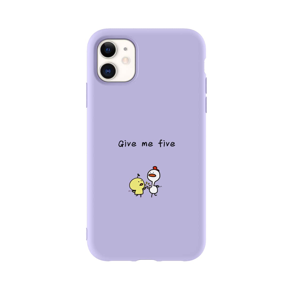 

Duck Pattern iPhone Case, Purple