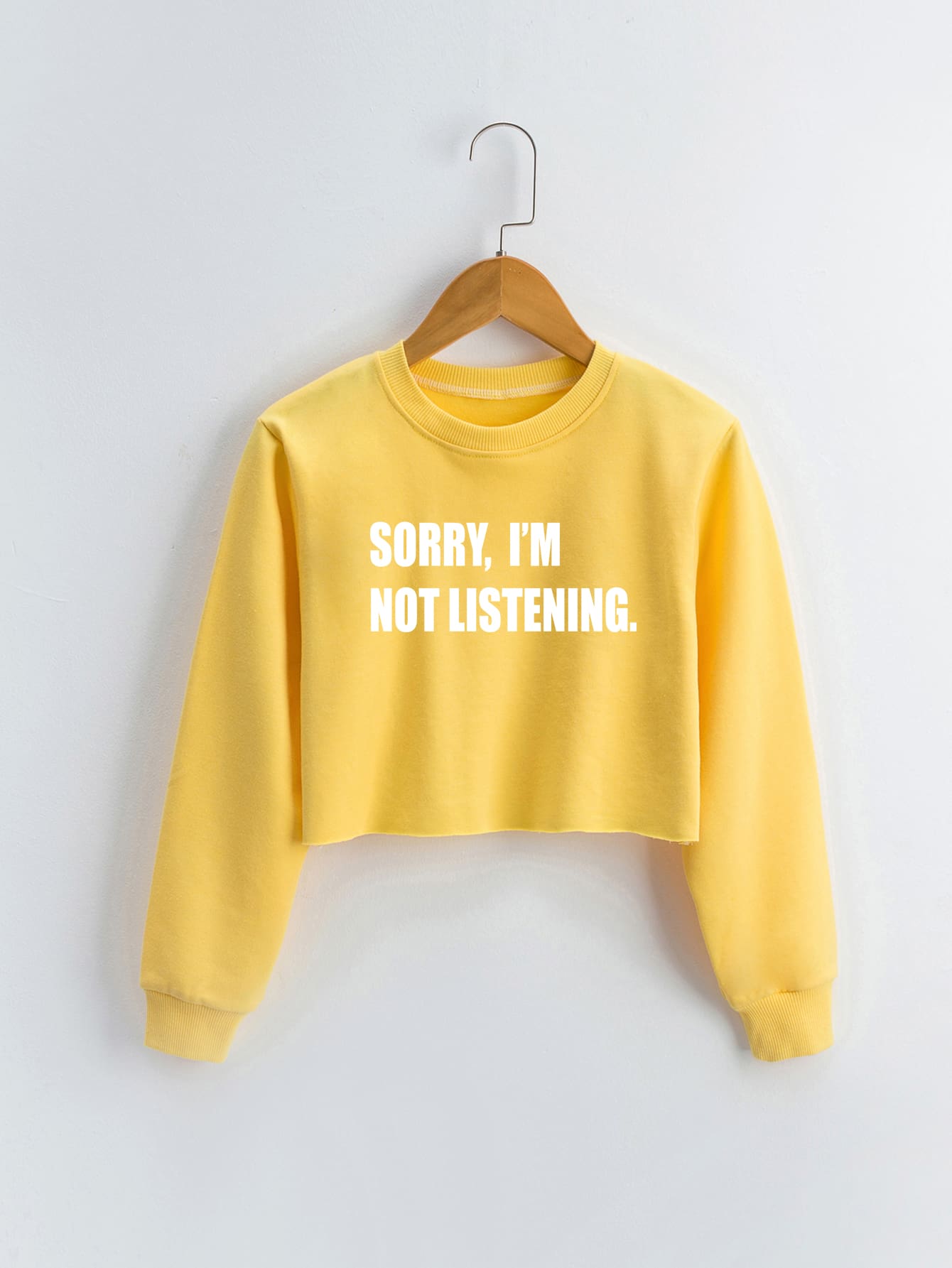 crop sweatshirt for girls