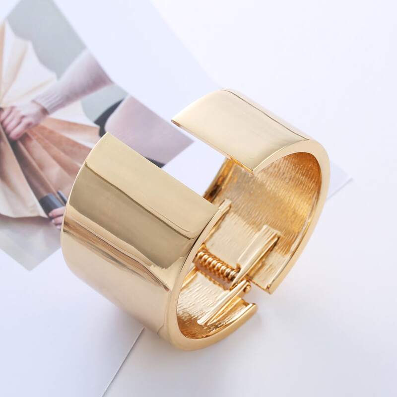 

Simple Cuff Bracelet, Gold