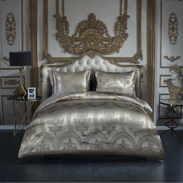 

Royal Pattern Bedding Set Without Filler, Khaki
