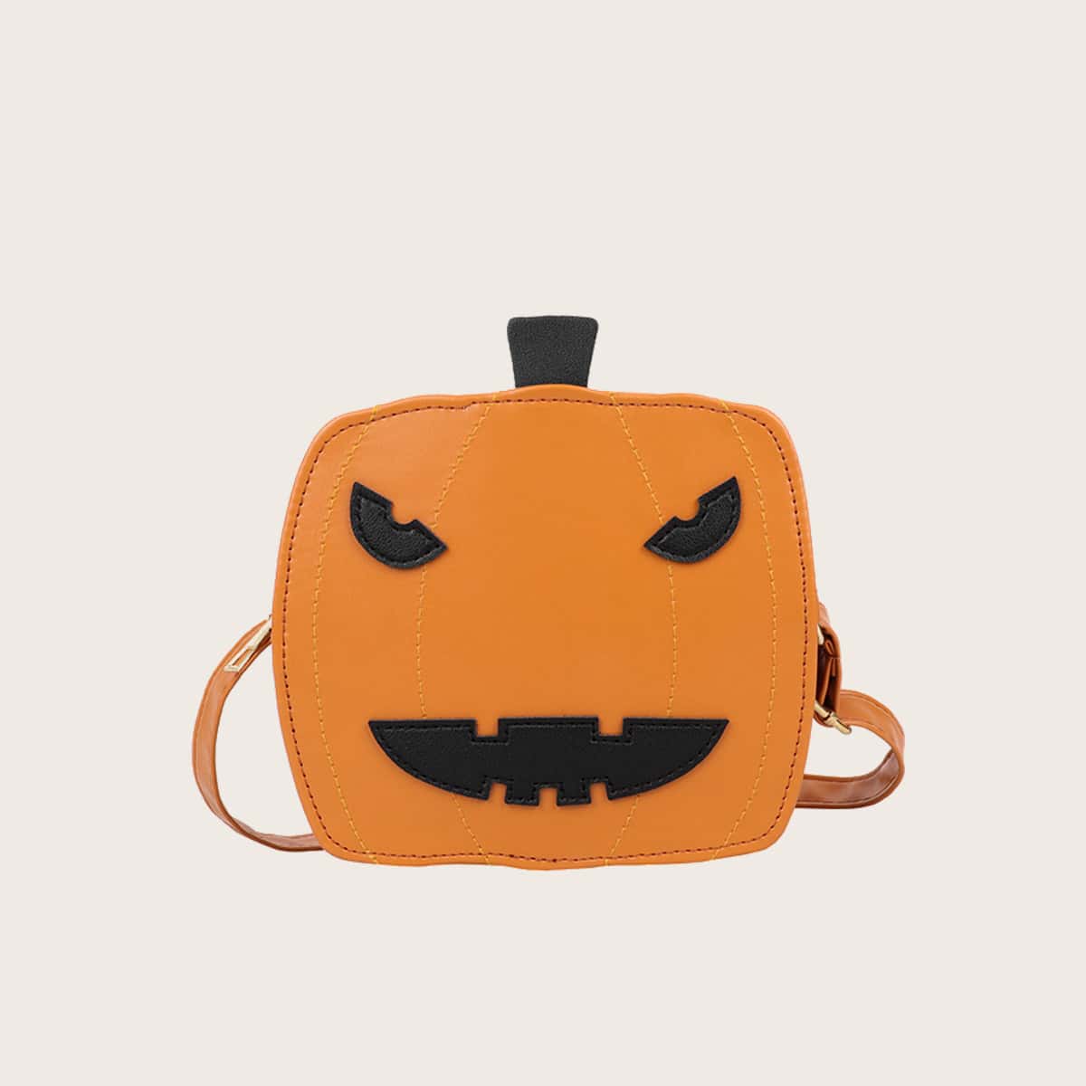 

Halloween Pumpkin Crossbody Bag, Orange