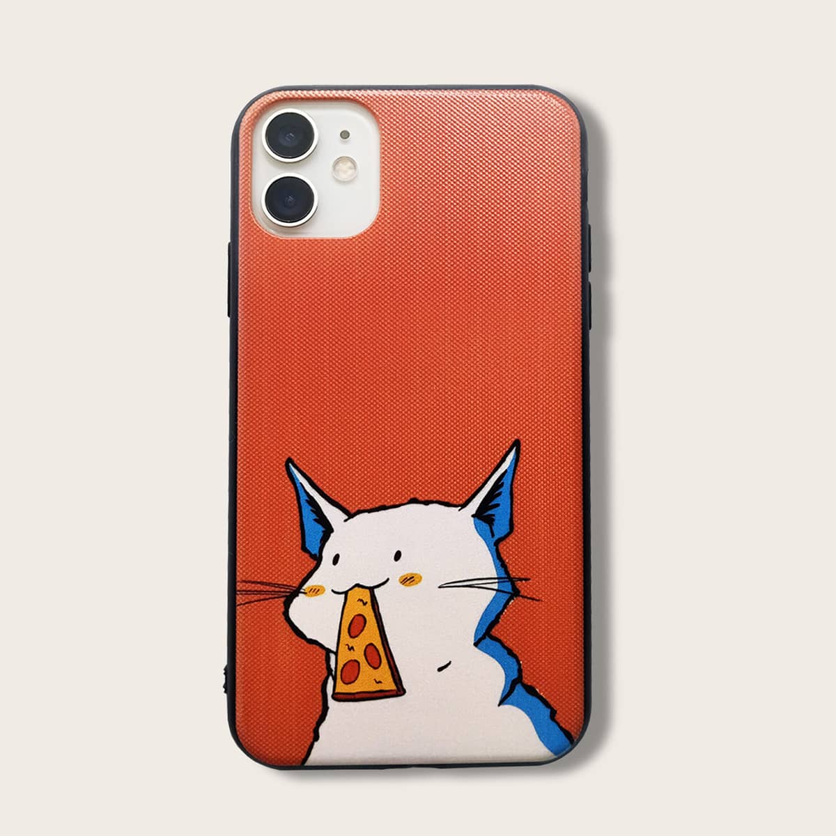 

Cat Pattern iPhone Case, Orange
