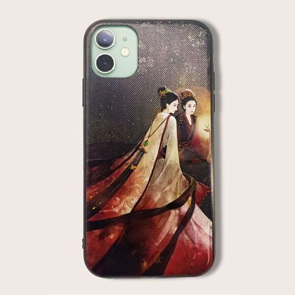 

Figure Graphic iPhone Case, Multicolor